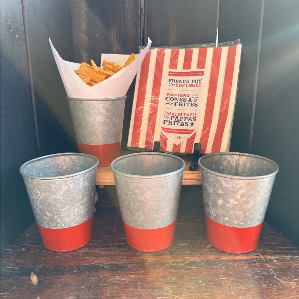 Snack Cups With Paper Liners-Make Movie Nightht A Special Occasion